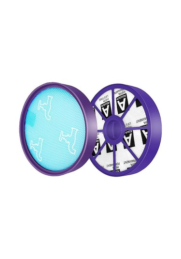 Yifomall Dc19/dc20/dc21/dc29 İçin Yıkama Eliyebilen Ön Ve Arka Hepa Filtre Seti 2 Ön + 2 Arka Filtre