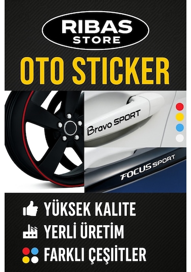 Yeni Özel Motosiklet Jant Şeridi Rks Yazılı Fıstık Yeşili Reflektifli Fosforlu Sağ-sol/ön-arka