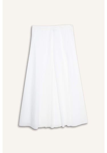 Defacto A Kesim Vual Maxi Etek F4560ax25hser105 Ekru