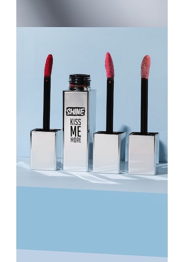 Flormar Shine Kiss Me More Uzun Süre Kalıcı & Parlak Bitişli Likit Ruj 011 Candy