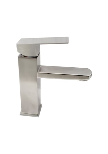 Fleko Cubik Lavabo Bataryası İnox