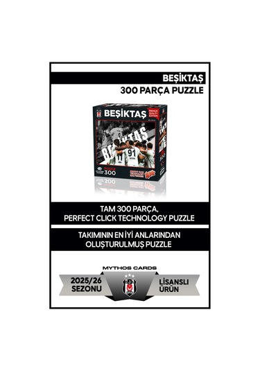 Beşiktaş Takım 2025/26 300 Parça Puzzle
