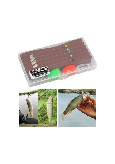 Homyl Bağlı Sinekler Seti Yapay Yem Balıkçılık Cazibesi D