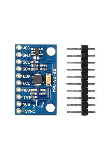 Mpu 9250 Gy-6500 9 Eksen Gyro Ivme Ölçer Manyetometre Sensör Modülü 3 Eksen Ivme Ölçer Manyetik