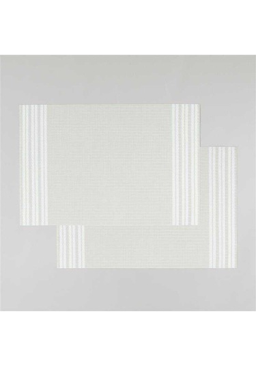 Linens Flavor 2'li 45x30 Cm Amerikan Servisi Gri Gri