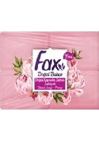 Fax Şakayık Klasik Saf Sabun 4 x 125 G 3'lü