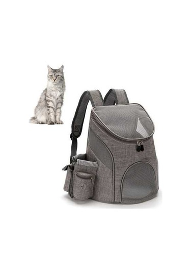 Dm Cbtx Go Out Taşınabilir Katlanabilir Kedi & Köpek Taşıma Çantası, L Gri