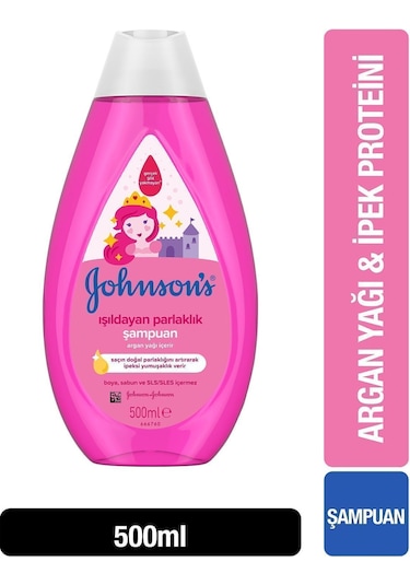 Johnson's Baby Işıldayan Parlaklık Bebek Şampuanı 500 ML