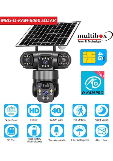 Multibox Mbg-o-kam 6060 Solar Kamera Ptz