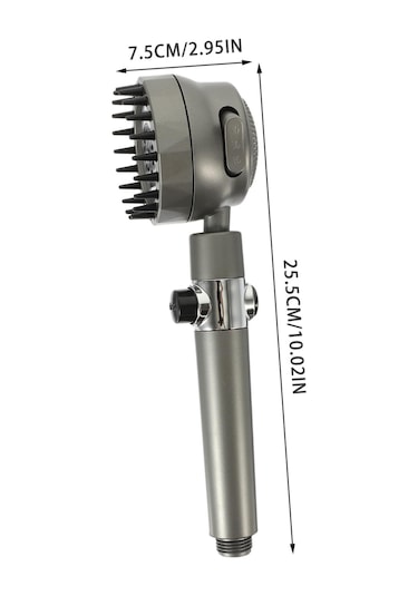 Qianfan Plastik Banyo Duş Başlığı Plastik Duş Başlığı Krom