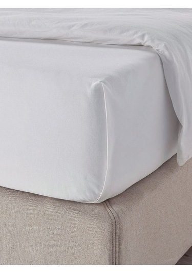 Güpür Detaylı Çift Kişilik Beyaz Çarşaf 2 Yastık Kılıfı 240x260cm Diğer