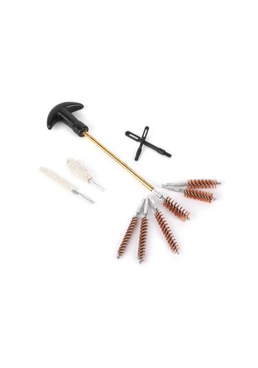 Boru İç Fırça Seti Pirinç Çok İşlevli Hafif Taşınabilir Boru Temizleme Fırçası Gk28 19 Parça