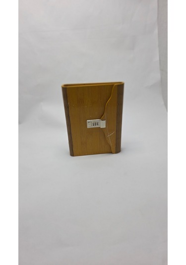 Frefly Store Hediyelik Kutulu Ahşap Ajanda Özel Tasarım Açık Kahverengi