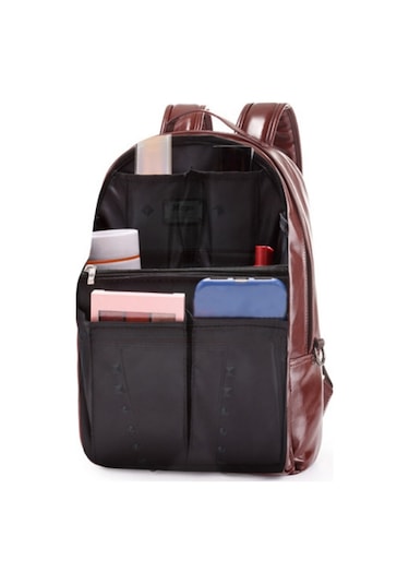 Sones Okul Çantası Ayırma Düzenleyici Saklama Çantası Bilgisayar Sırt Çantası Astar Çantası, Renk: Büyük Siyah Diğer