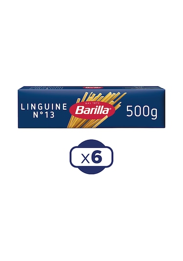 Barilla Linguine Yassı Spagetti 6 x 500 G