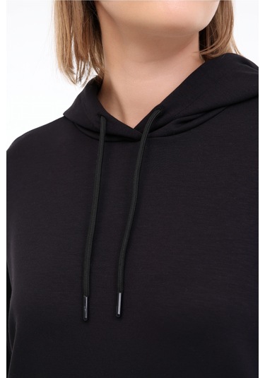 Lumberjack Wl Ilse 17bt231 5fx Siyah Kadın Sweatshirt Siyah