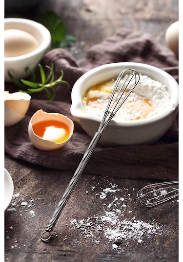 Mini Çırpıcı Çelik 6 Adet Çok Renkli