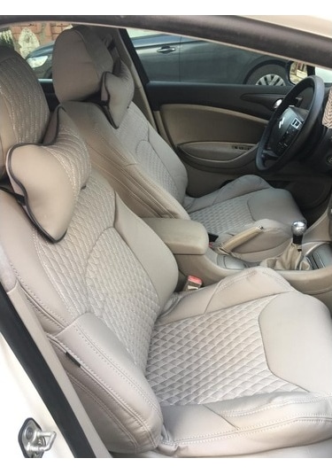 Citroen C5 Araca Özel Deri Oto Koltuk Kılıfı (424356604)