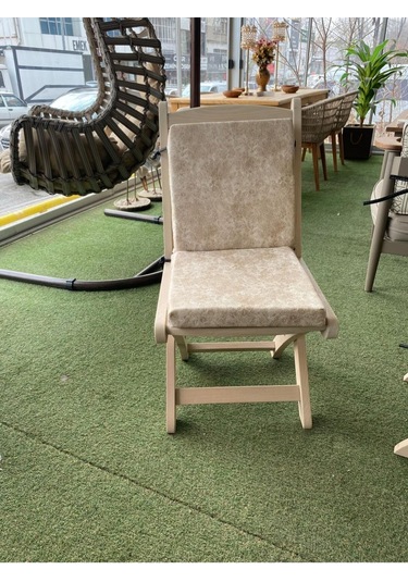 Sandalye Minderi, Sırtlıklı Plastik Sandalye Ahşap Ve Mobilya Koltuk Minderi 40x40x5cm Mavi