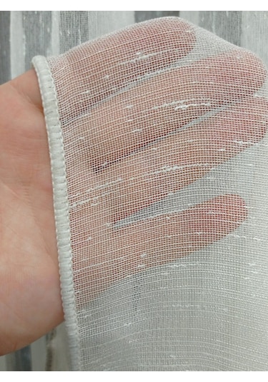 Nar 2433 Şantuk Desen Tül Perde / Ölçünüze Özel Dikim