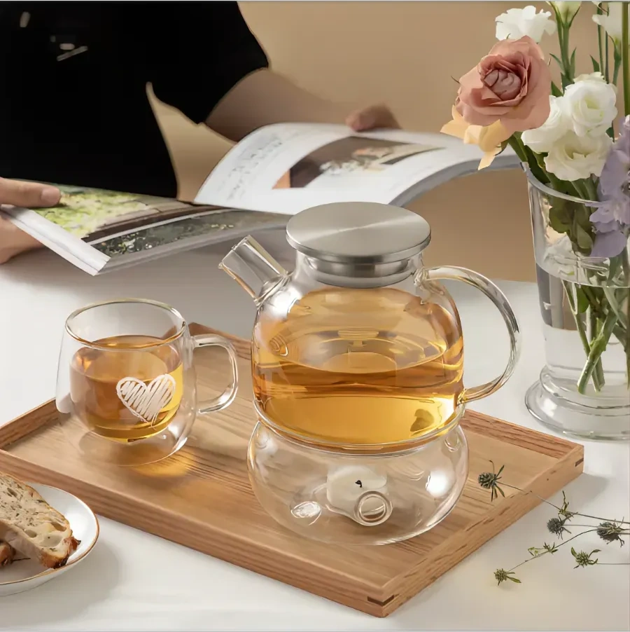 Cnglass Demlik Su Isıtıcı Metal Kapaklı 900 Ml 195802460 Metal