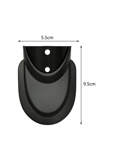 Trendooze Balık Siyah Dayanıklı Çamurluk - Bisiklet Koruması Siyah