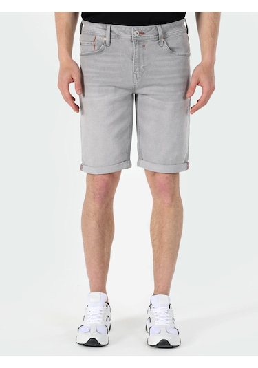 Colin'S Regular Fit Gri Erkek Jean Şort Cl1063590_Q1.V1_Dn42598 Colin'S Regular Fit Gri Erkek Jean Şort Cl1063590_Q1.V1_Dn42598