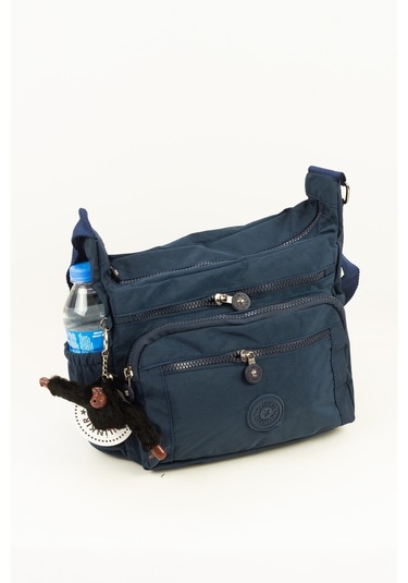 Krinkıl / Klinkır Su Geçirmez Kumaş Çok Gözlü Çapraz Kol Ve Omuz Postacı Çantası Lacivert 5835 Lacivert