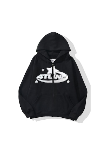 Carpe 4 Tune Oversize Hırka-Siyah