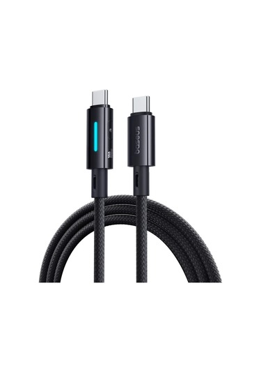 Baseus Baseus 100w Usb C Hızlı Şarj Kablosu Led Işık, İphone Uyumlu 16/15 Pro Max, Macbook, Xiaomi İçindiğer
