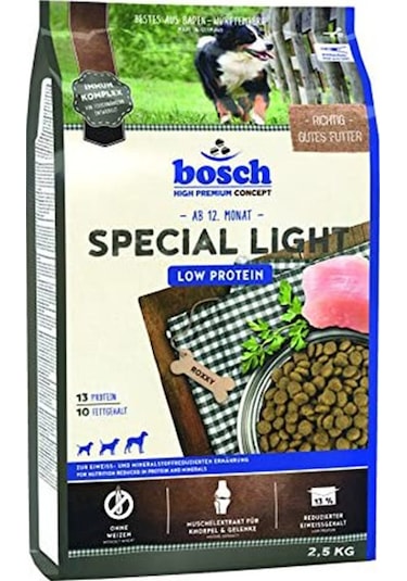 Bosch Special Light Extra Düşük Kalorili Yetişkin Köpek Maması 2500 G