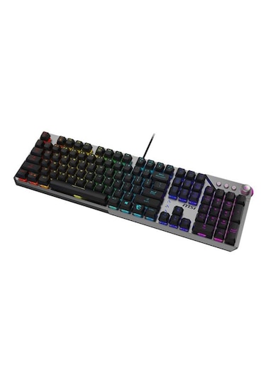 Msı Strıke 600 Kailh Midnight Pro Silent RGB Oyuncu Q Klavye