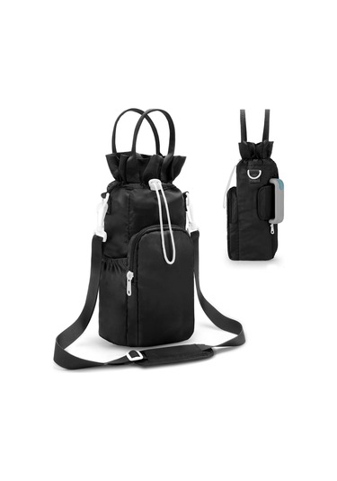 Suntek Su Şişesi Taşıyıcı Dış Hava Aktiviteleri İçin Siyah