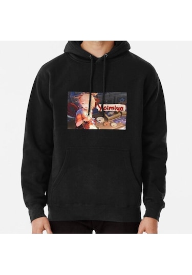 Genshin Impact Kapşonlu Hoodie Mod95 14126 Siyah-sweatiz-22304 Siyah