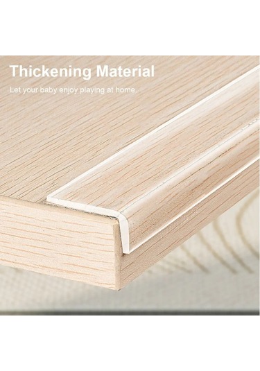 Masa Kenar Koruyucu Bant Mobilya Köşe Tampon Kendinden Yapışkanlı Çarpışma 1mm X 2cm X 5m