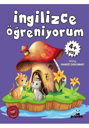 İngilizce Öğreniyorum 4+ Yaş - Gamze Dokumacı - Panda