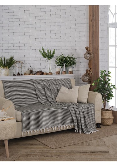 Battaniye Pamuk Piramid 180x200 Cm Yeşil