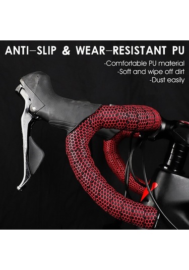 Artfulabode Yeşil West Şok Silikon Sarım Kaymayan Gidon Eva Emici Bisiklet Bandı Aksesuarları Jx Yeşil