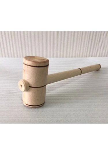 Ahşap Tokmak - Zeytin Tokmağı - Zeytin Ceviz Fındık Kıracağı Royaleks-56088 Çok Renkli