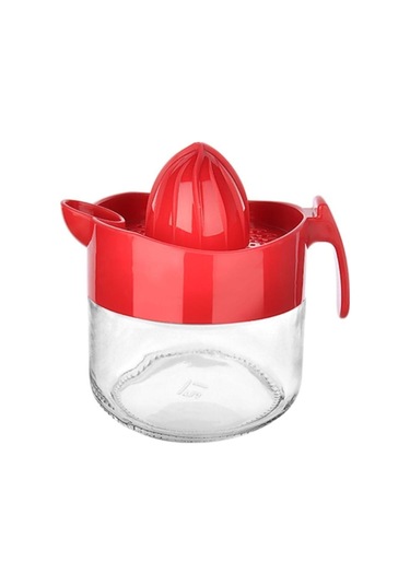 Sanec 300ml Cam Hazneli Pratik Limon Narenciye Sıkacağı Kc-405