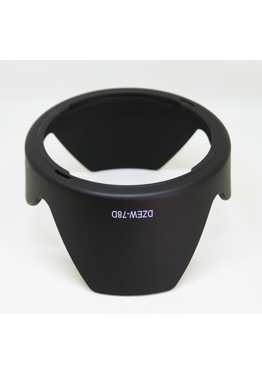 Canon EF 18-200 28-200 MM f-3.5-5.6IS USM Lens için EW-78D Parasoley