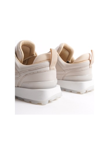 D0852 Günlük Ortopedik Kadın Garantili Sneaker Spor Ayakkabı VIZON