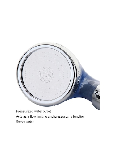 Su Filtre Duş Başlığı Ev Pp Pamuk Filtre Güçlendirici El Lotus Sifonu, Boyut:gök Mavisi Diğer