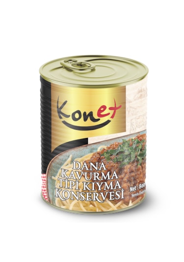Dana Kavurma Tipi Kıyma Konservesi 800g - Pratik Ve Lezzetli Hazı