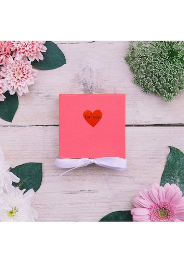 Rulo Kalp Çıkartması, Sevgililer Günü Etiketleri, Aşk Her Rulodan 500 Adet, Kırmızı Çok Renkli