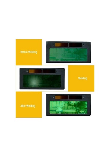 Pazly Kafa Takımı Otomatik Fotoğraf Sensörlü Kaynak Maske - Arc Kaynak İçin Göz Koruması