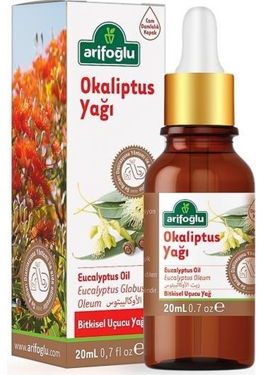 Arifoğlu Limon Yağı + Kekik Yağı + Okaliptus Yağı 3 x 20 ML