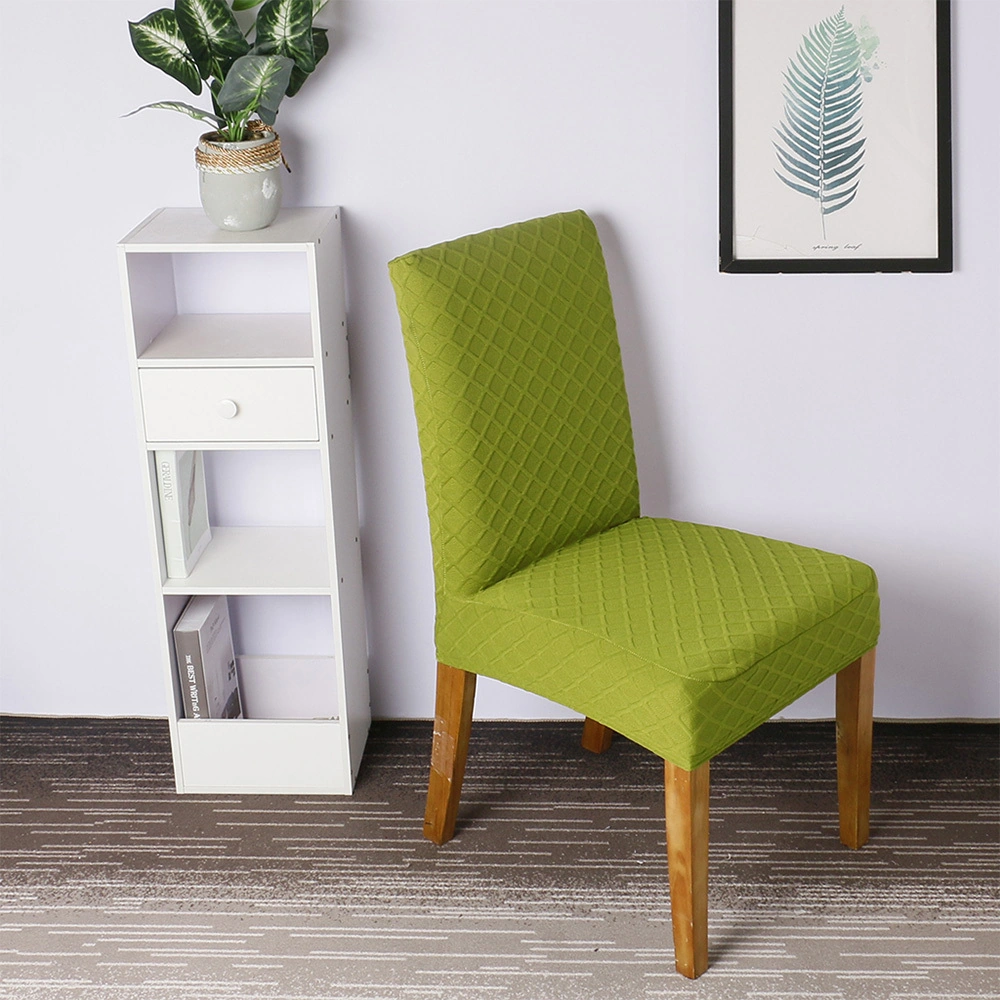 Padalink Yeşil Renkli Tekli Koltuk Kılıfı - Genişletilebilir Elastik Kumaş, Yumuşak Dokuma, Ev Ofis Restoran Uyumlu, Omuz Ve Arka Destekli Koruyucu Örtü Çok Renkli