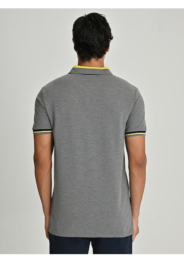 Erkek Trıbun Fenerbahçe Polo Gri Melanj