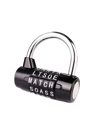 Willowhaven 1 Adet Silvery Sağlam Çinko Alaşım Kombinasyonlu Kilit - 5 Harfli Şifreli, Pilsiz, Spor Salonu, Okul, Dolap, Bahçe İçin Güvenli